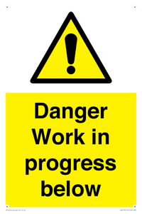 Danger Work in progress below